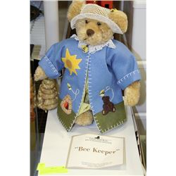 "THE BEE KEEPER" COLLECTIBLE BEAR FROM THE GALLERY