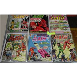 COLLECTION OF 6 FLASH COMICS