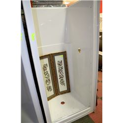 PREVIOUSLY INSTALLED SHOWER STALL - 36"W X 72"H