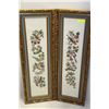 Image 1 : PAIR OF NEEDLEPOINT ESTATE BIRD PICTURES