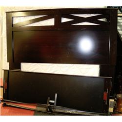 DOUBLE SIZE HEADBOARD & BEDFRAME