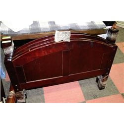TWIN SIZE HEADBOARD & BEDFRAME