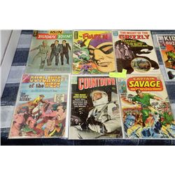 COLLECTION OF SIX 12 CENT COMICS