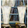 Image 1 : PAIR OF ESTATE FABRIC LAMPS