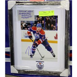 TAYLOR HALL GUARANTEED AUTHENTIC AUTOGRAPH