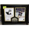 Image 1 : BOBBY ORR HOCKEY HALL OF FAME FRAMED DISPLAY