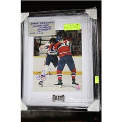DAVE SEMENKO GUARANTEED AUTHENTIC AUTOGRAPH W/COA
