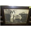 Image 1 : OAK FRAMED LITHOGRAPH