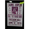 Image 1 : JANIS JOPLIN 1970 FRAMED POSTER