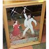 Image 1 : SATURDAY NIGHT FEVER MIRRORED PICTURE WITH JOHN