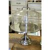 Image 1 : LARGE STAINLESS STEEL PEDESTAL BASE DESSERT SERVER