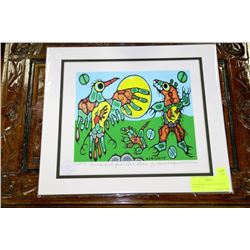 THUNDERBIRD FACES CAVE BEAR BY NORVAL