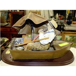 GONE FISHING NORMAN ROCKWELL COLLECTIBLE