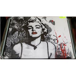 MARILYN OIL ON CANVAS BY JOE CLARKE - 19" X 25"