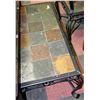 Image 1 : 3-PIECE METAL & TILE COFFEE & END TABLE SET