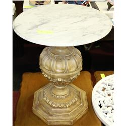 GRANITE TOP END TABLE