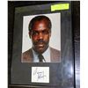 Image 1 : FRAMED DANNY GLOVER AUTOGRAPHED PICTURE