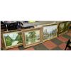 Image 1 : ESTATE COLLECTION OF 4 LARGE OIL ON CANVASES