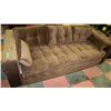 Image 1 : BROWN FABRIC SOFA