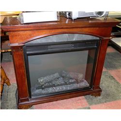 WOOD FRAMED FIREPLACE INSERT
