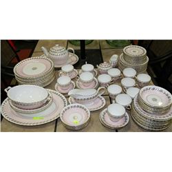 LARGE COLLECTION OF ENGLISH FOLEY BONE CHINA