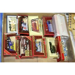 BOX OF 10 COLLLECTIBLE CARS