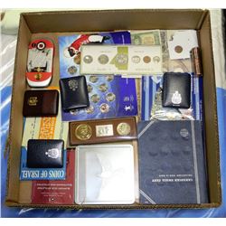 BOX WITH CANADA, US AND FOREIGN COUNTRY