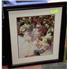 Image 1 : GRAPES OF TUSCANY CUSTOM FRAMED BY BIRKS ART
