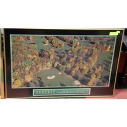 THE KEY TO SUCCESS FRAMED PICTURE