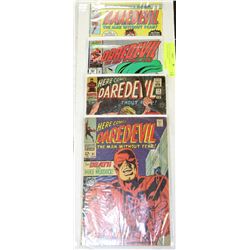 SET OF FOUR OLD DAREDEVIL COMICS FROM 1966-92