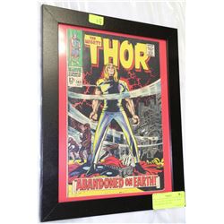 1967 12 CENT THE MIGHTY THOR #145 FRAMED SILVER