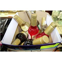 BOX OF 7 ASSORTED COFFEE SYRUPS