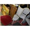 Image 1 : 3 ASSORTED ESTATE SIDECHAIRS