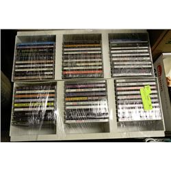 TWO TRAYS OF CD'S