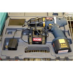 RYOBI CORDLESS DRILL & CHARGER