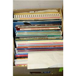 BOX OF WOOD-WORKING AND WOOD CARVING BOOKS &