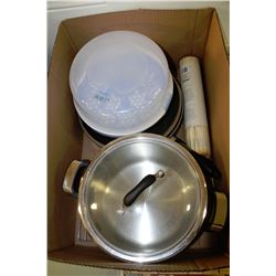 BOX W/ KITT AMOR COOKING POT, DEEP FRY