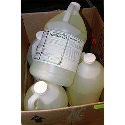 BOX OF FOUR-4L BIO-DEGRADABLE SANITIZER 101 AND