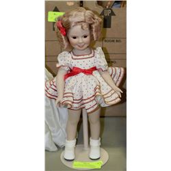 THE DANBURY MINT SHIRLEY TEMPLE STAND UP AND CHEER