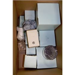 BOX OF PARTYLITE DECOR INCLUDING HOLDERS &