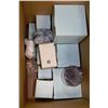 Image 1 : BOX OF PARTYLITE DECOR INCLUDING HOLDERS &