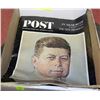 Image 1 : FLAT OF COMMEMORATIVE JFK MAGAZINES & MORE