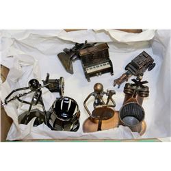 FLAT OF COLLECTIBLE METAL BAND MEMBERS &