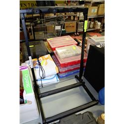 MULTIPLE ROCKSTANDS BY WARWICK 3 GUITAR HOLDER