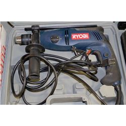 RYOBI DRILL IN CASE