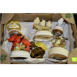 COLLECTOR OF BIRD MUSIC BOXES - WORKING