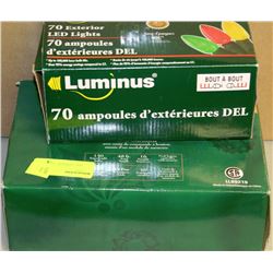 2 ASST BOXES OF CHRISTMAS LIGHTING