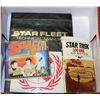 Image 1 : BOX W/VINTAGE STAR TREK COLLECTIBLES -