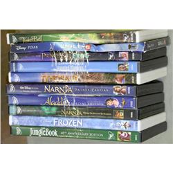 BUNDLE OF 5 DISNEY DVD'S X2