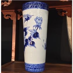 14'' CHINESE MING STYLE OPEN TOP VASE